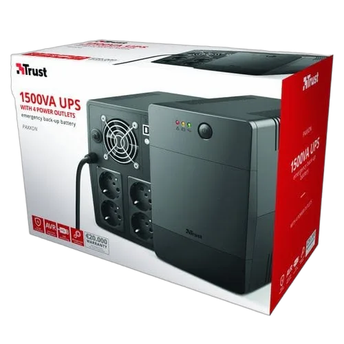 Trust PAXXON 1500 VA - 4 prises