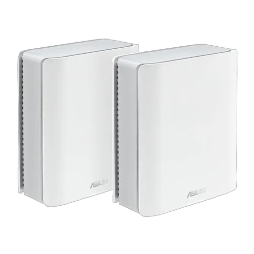Asus ZenWiFi BT8 (Pack de 2) Blanc - Système Mesh Wi-Fi 7 Tri-Band BE14000, AiMesh, 2.5G