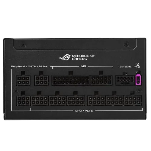 Asus ATX 1200W - 80+ Platinum - ROG STRIX 1200P Gaming Noir, vue 5