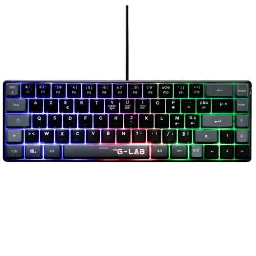 The G-LAB Keyz Hydro 60% - Membrane - Filaire - RGB - Noir