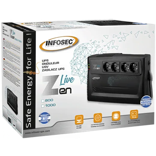 Infosec ZEN LIVE 800VA