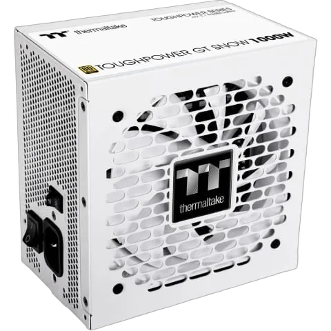 Thermaltake ATX 3.1 1000W - 80+ Gold - Toughpower GT Snow - Blanc, vue 5