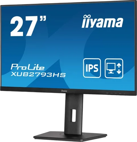 Iiyama XUB2793HS-B7 - 27" FHD 100Hz IPS 1ms Pivot Adaptive Sync