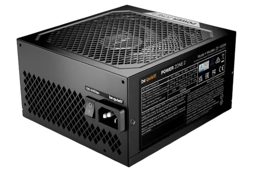 be quiet! ATX 1000W - 80+ Platinum - Power Zone 2 Noir