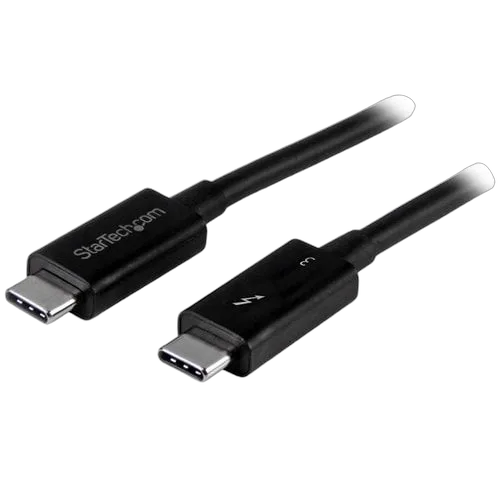 StarTech Câble Thunderbolt 3 USB-C mâle/mâle - 0.5m - Noir