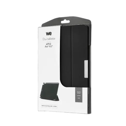 WE Etui iPad 10.2'' - Noir Rabatable