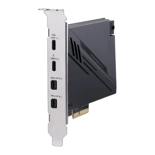 Asus PCIe 3.0 - 2x Thunderbolt/4xThEX/4xController, vue 3