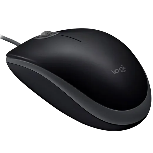 Logitech B110 Silent - Filaire - Noir