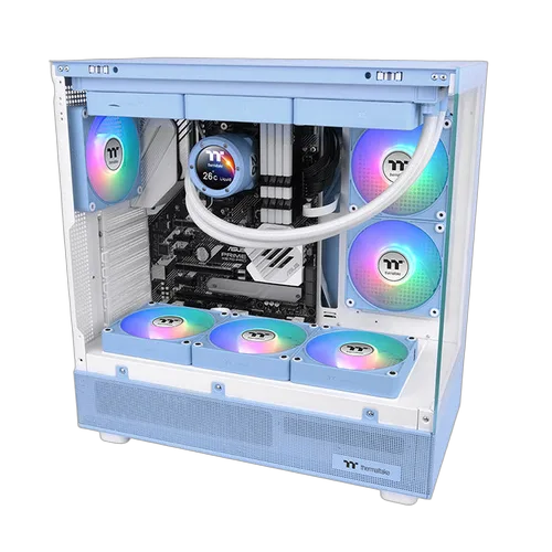 Thermaltake CT120 EX ARGB (Pack 3x120mm) - Bleu, vue 5