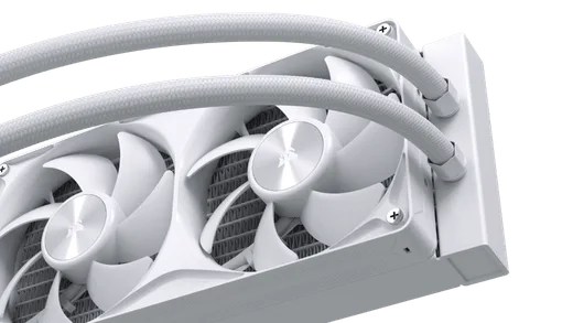 Corsair NAUTILUS II 240 RS LCD - 240mm - Blanc, vue 4