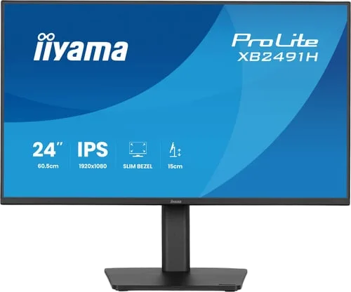 Iiyama Prolite XB2491H-B1 - 23.8" FHD 120Hz IPS 1ms Pivot HDMI Adaptive Sync