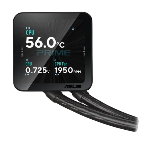 Asus Prime LC II 360 ARGB LCD - 360mm - Noir, vue 4