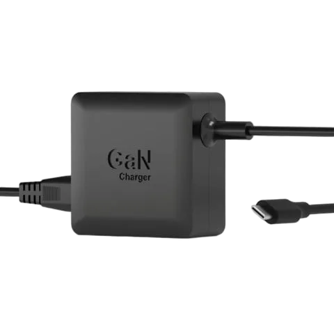 Port Alimentation GaN 65W pour DELL - 2 embouts - Noir, vue 2