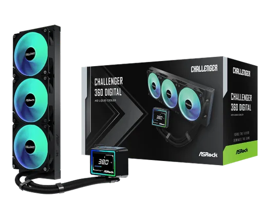 ASRock Challenger 360 DIGITAL - 360mm - Noir