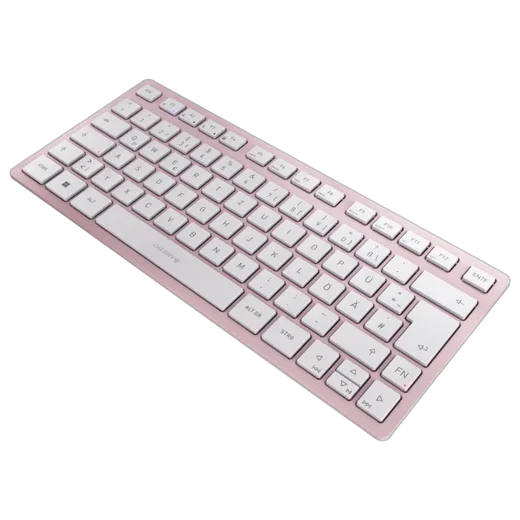 Cherry KW 7100 Mini 75% - Membrane - Sans-Fil - Rose