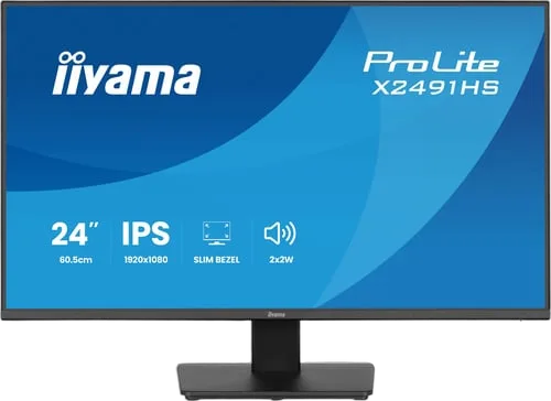 Iiyama Prolite X2491HS-B1 - 23.8" FHD 120Hz IPS 1ms HDMI Adaptive Sync