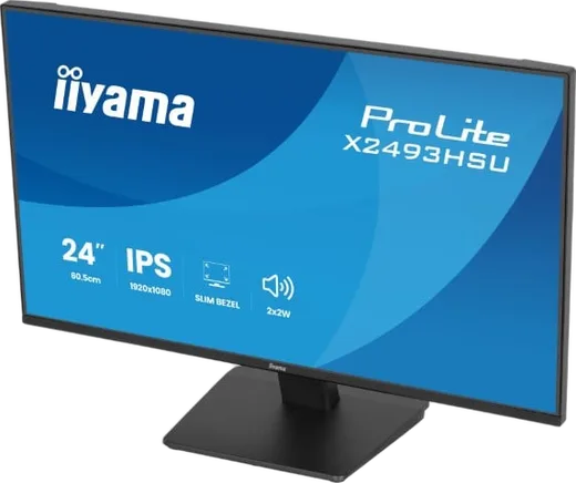 Iiyama X2493HSU-B1 - 23.8" FHD 120Hz IPS 1ms HP USB HUB