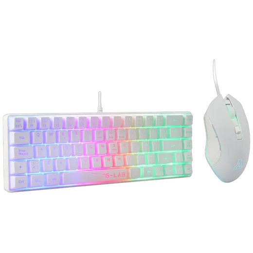 The G-LAB Gaming Combo - Keyz Hydrogen W + Kult Helium