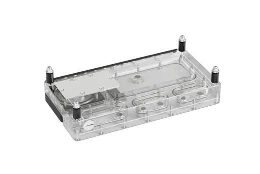 Alphacool Core Distro Plate 240 gauche V.2 avec pompe D5 Apex, vue 3