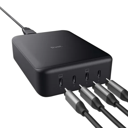 Trust Chargeur de bureau MAXO GaN 240W - 4 ports USB-C, vue 2