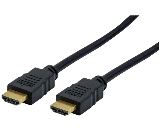 Câble HDMI 1.4 Highspeed + Ethernet mâle/mâle - 1m