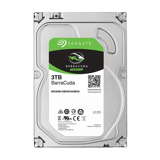 Seagate 3To BarraCuda - ST3000DM007, vue 1