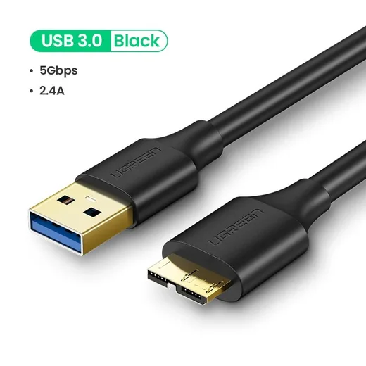 UGREEN Câble USB-A vers Micro USB-B - 1m - Noir