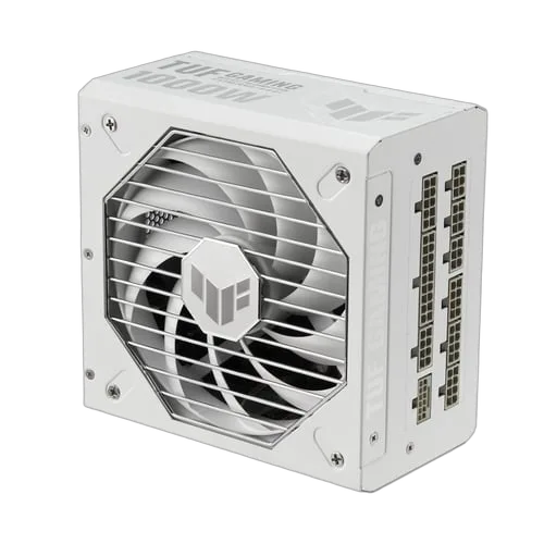 Asus ATX 1000W - 80+ GOLD - TUF GAMING 1000G White, vue 4