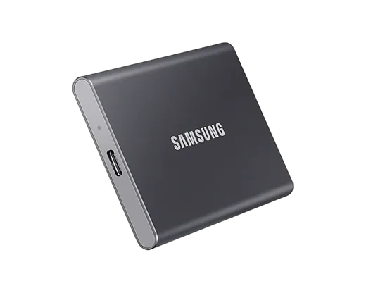 Samsung T7 USB 3.2 1 To Gris, vue 5