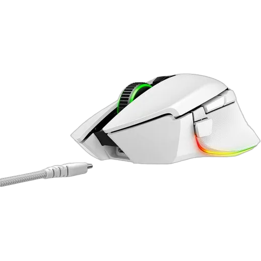 Razer Basilisk V3 Pro - Sans-Fil - RGB - Blanc