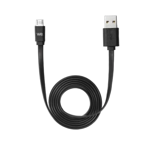 WE Câble USB/Micro USB réversible - 1m - Noir, vue 3