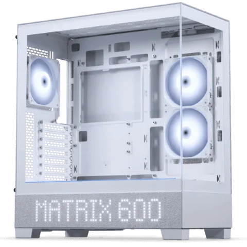 Phanteks XT View Matrix Blanc - MT/Sans Alim/E-ATX