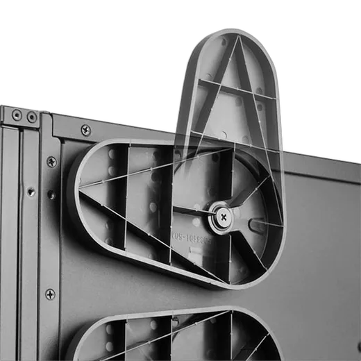 Silverstone RM44 - Rack 4U/Sans Alim/SSI-EEB, vue 4