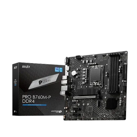MSI PRO B760M-P DDR4, vue 1