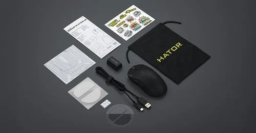 Hator Quasar 3S Ultima - Sans-Fil - RGB - Blanc, vue 9