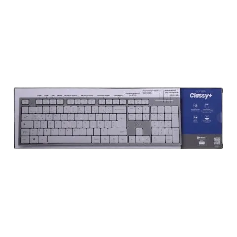 T'nB Clavier rechargeable KBWBTGR - Sans fil - Gris/Blanc, vue 4