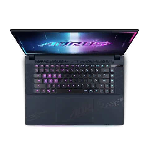 Gigabyte AORUS MASTER 16 BYHC5FRE65SP - 16" QHD+ OLED 240Hz Core Ultra 9 275HX RTX 5080 32Go 2To W11P, vue 6