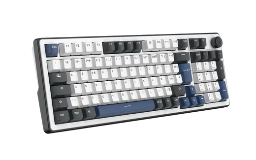 The G-LAB Keyz Elite 400 HE BW - Magnétique - Filaire - RGB - Bleu/Blanc