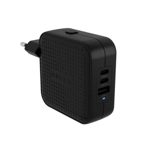 Targus Chargeur de voyage GaN 70W 2xUSB-C + USB-A - 3 ports - Noir