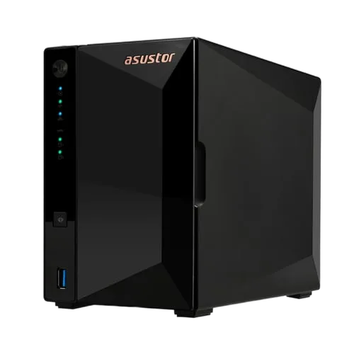 Asustor AS3302T v2 - 2 baies 2Go DDR4, vue 5
