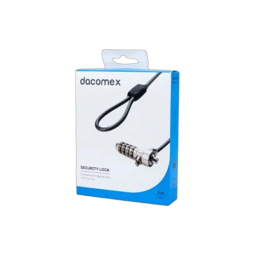 Dacomex Câble antivol à code 4 Digit - 2m, vue 1