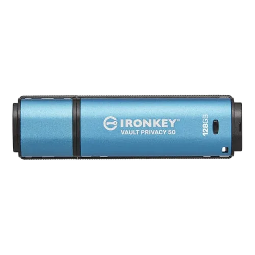 Kingston Clé 128Go USB 3.2 IronKey Vault Privacy 50