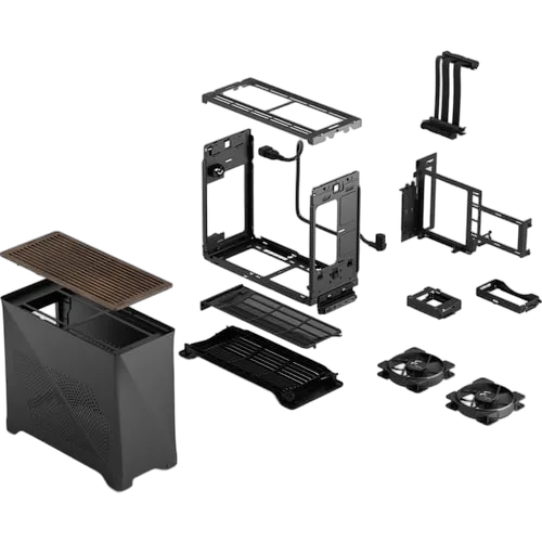 Fractal Design Era 2 Charcoal Gray - mT/Sans Alim/Mini-ITX, vue 26
