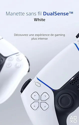 Sony Manette PS5 Blanc - DualSense V2