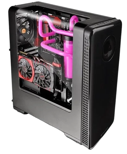 Thermaltake View 28 RGB Noir - MT/Sans Alim/ATX, vue 13