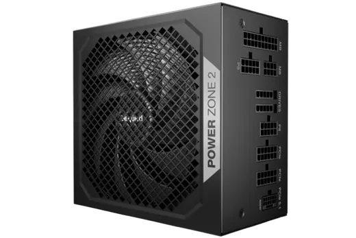 be quiet! ATX 1000W - 80+ Platinum - Power Zone 2 Noir