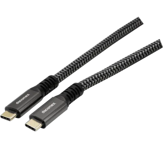 Dacomex Câble USB-C 3.2 mâle/mâle - 5m - Noir