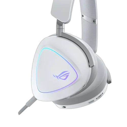 Asus ROG Delta II - Sans-Fil - RGB - Blanc, vue 3