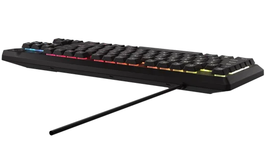 Corsair K55 Core TKL - Membrane - Filaire - RGB - Noir, vue 7