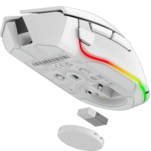 Razer Basilisk V3 Pro - Sans-Fil - RGB - Blanc, vue 5